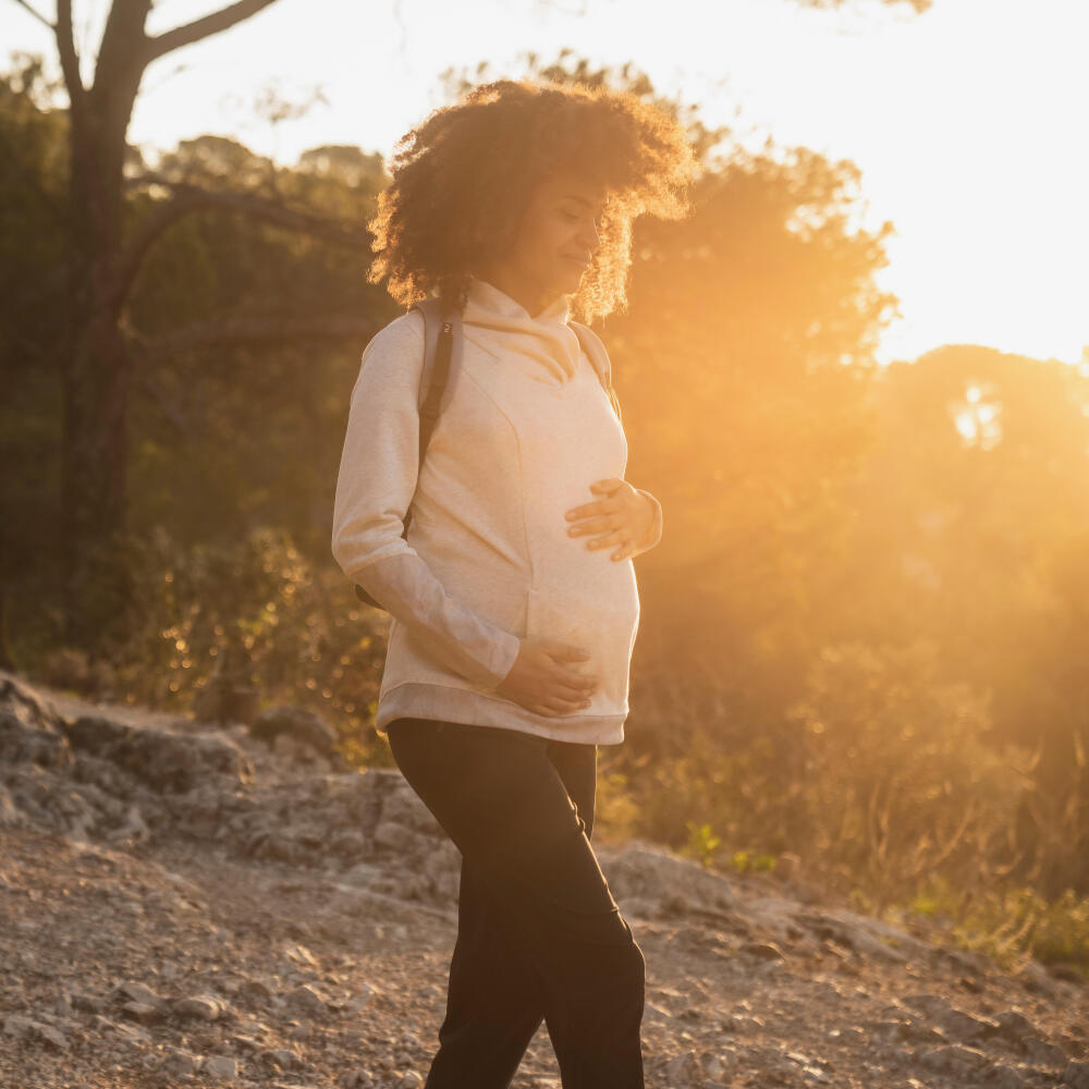 Maternity clothes for hiking